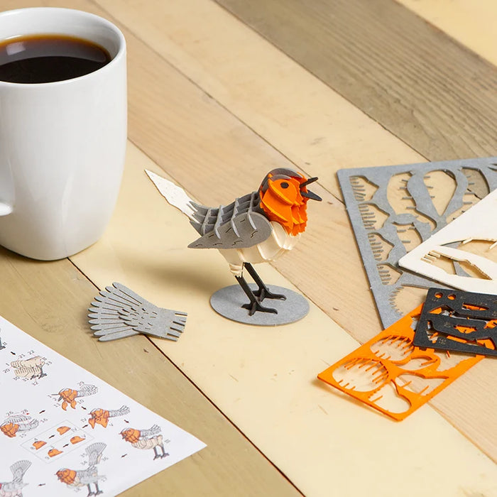 Kikkerland Robin 3d Puzzle