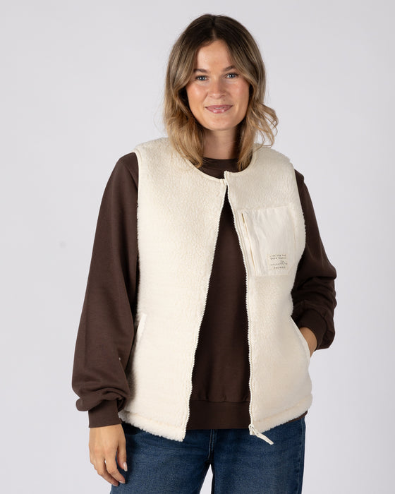 Saltrock Women's Zoe Gilet In Cream