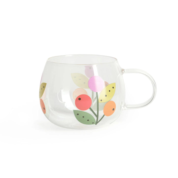 Belly Button Mabel Sprig Glass Mug
