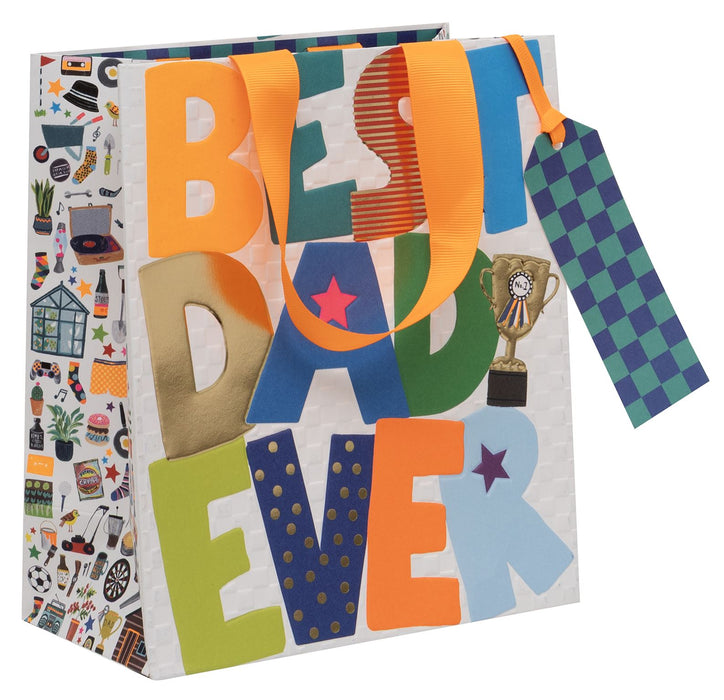 Glick Best Dad Ever Medium Gift Bag