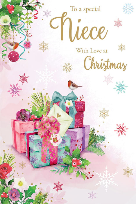 Nigel Quiney 'To A Special Niece With Love' Christmas Card