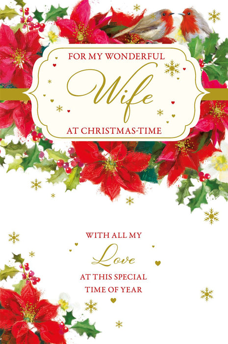 Nigel Quiney 'For My Wonderful Wife At Christmas Time' Christmas Card