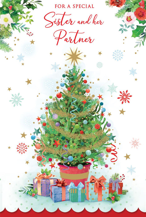 Nigel Quiney 'For A Special Sister & Her Partner' Christmas Card