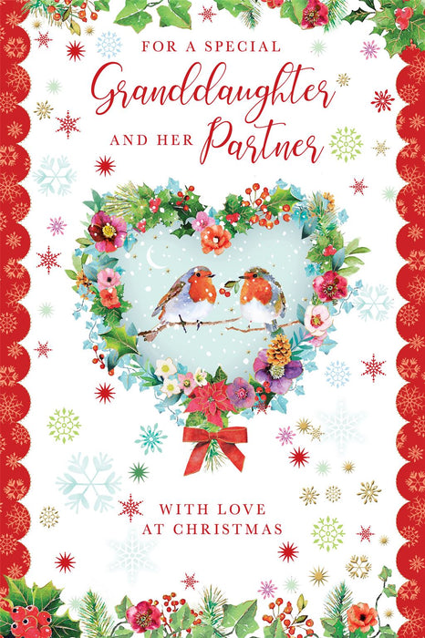 Nigel Quiney 'For A Special Granddaughter & Her Partner' Christmas Card