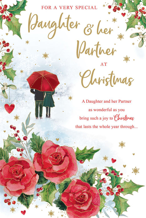 Nigel Quiney 'To A Very Special Daughter & Her Partner' Christmas Card