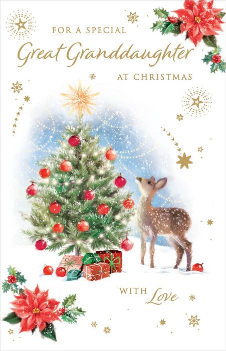Nigel Quiney 'For A Special Great Granddaughter' Christmas Card