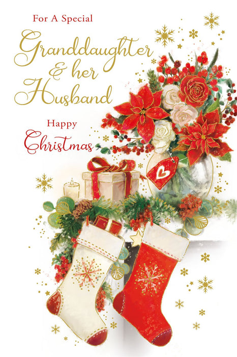 Nigel Quiney 'For A Special Granddaughter & Her Husband' Christmas Card