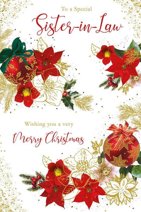 Nigel Quiney 'To A Special Sister-In-Law' Christmas Card