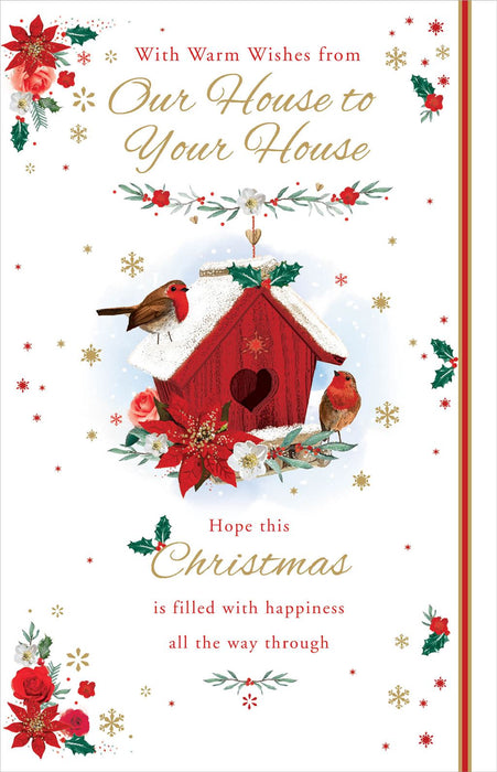 Nigel Quiney 'With Warm Wishes From Our House To Yours' Christmas Card