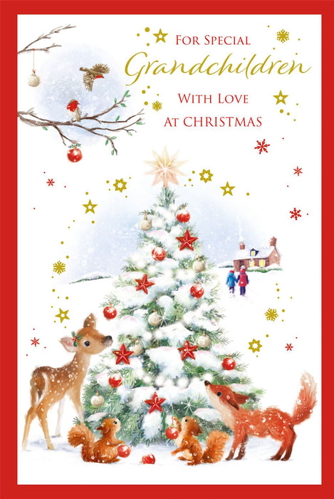 Nigel Quiney 'For Special Grandchildren With Love' Christmas Card
