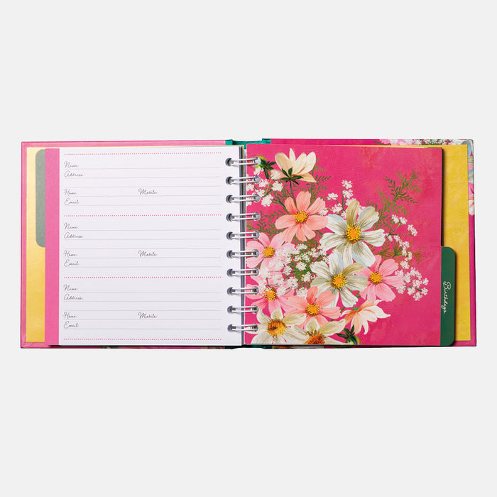 The Gifted Stationery Company Address & Birthday Book Radiance