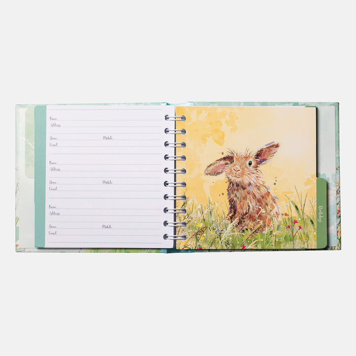 The Gifted Stationery Company Address & Birthday Book The Wildlife