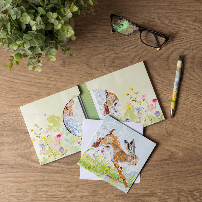 The Gifted Stationery Company Luxury Notecard Wallet The Wildlife