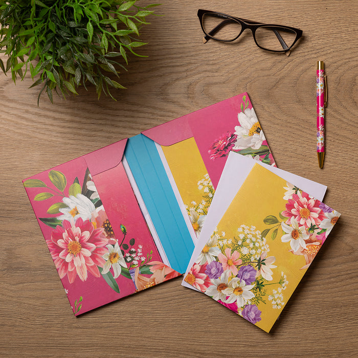 The Gifted Stationery Company Notecard Wallet Radiance/Pink