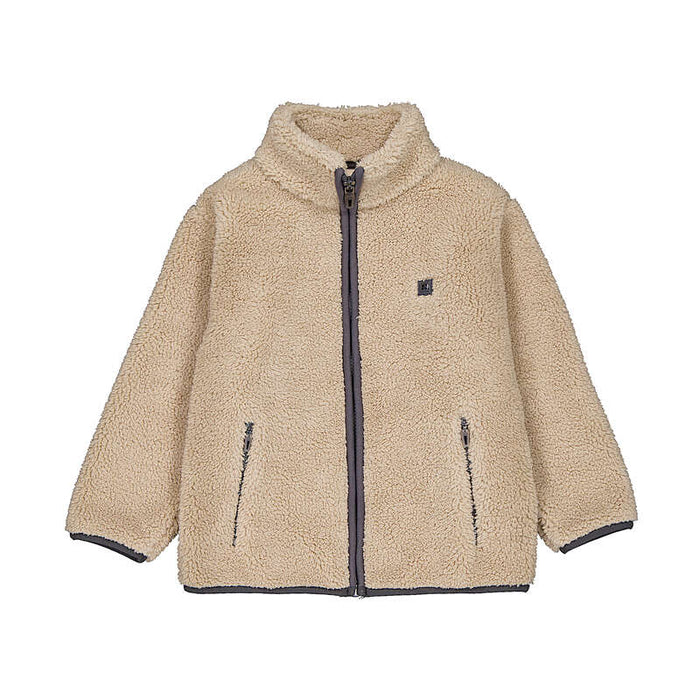 Mayoral Boys Lined Sweater In Hazelnut