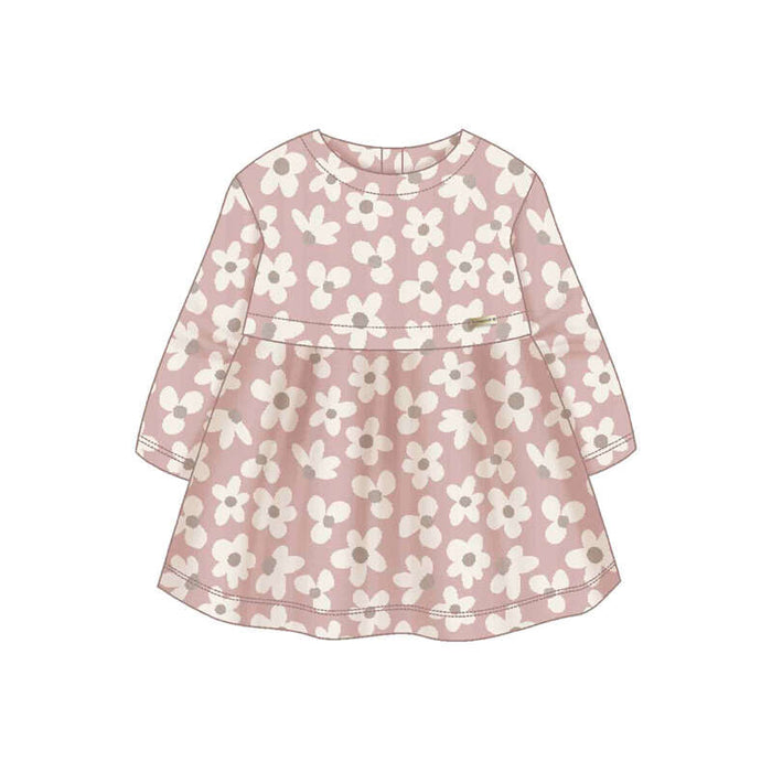 Mayoral Girls Knit Dress In Pastel