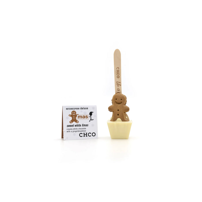 Sweet White Christmas White Chocolate Stirrer 50g