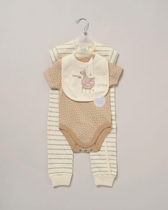 Rock a Bye Boutique Giraffe 3 Piece Layette Set