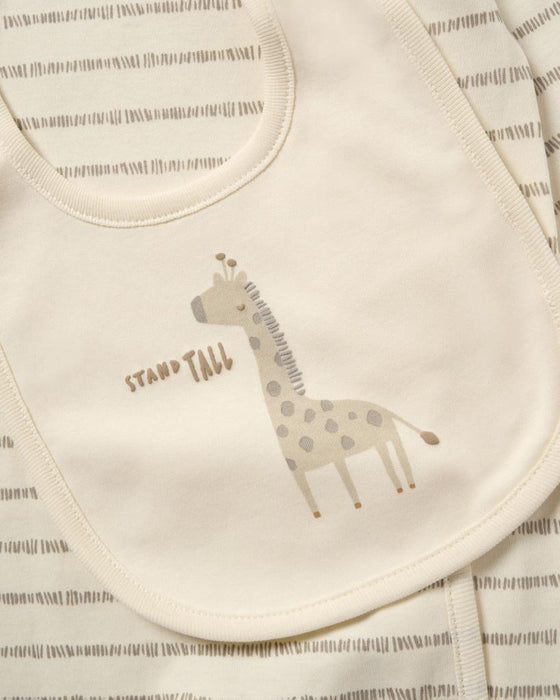Rock a Bye Boutique Giraffe 3 Piece Layette Set