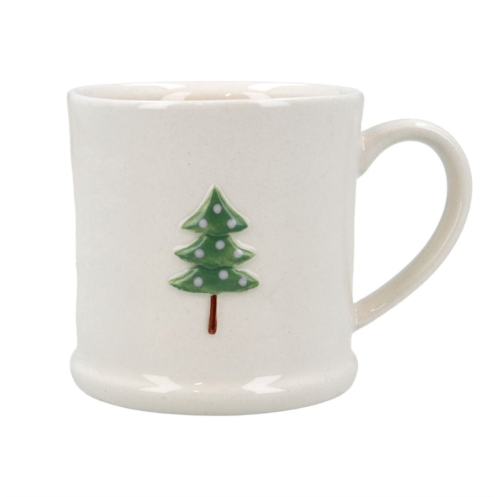 Gisela Graham Green Tree Mini Mug