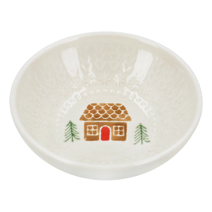 Gisela Graham Gingerbread House Small Bowl