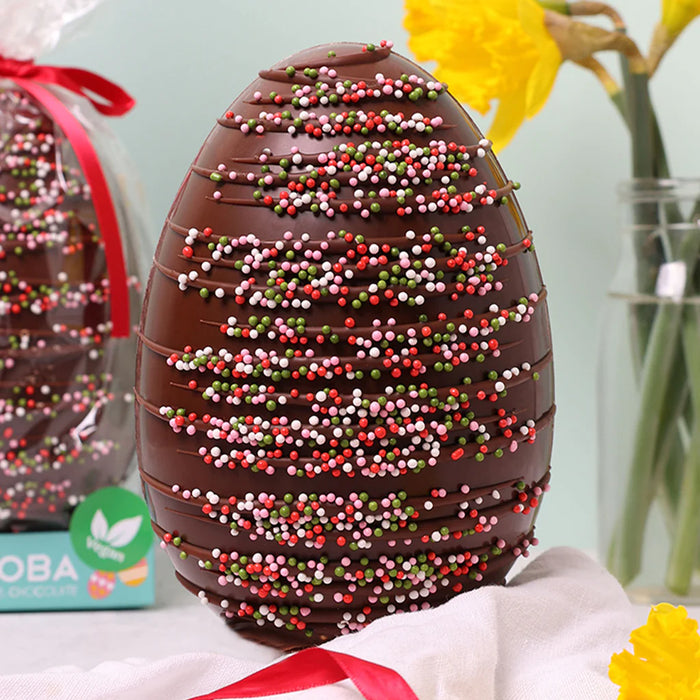 Springle Egg Cocoba Vegan Milk Chocolate Sprinkle Easter Egg — Maple Gifts