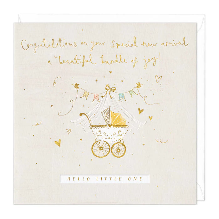 Whistlefish Hello Little One Card