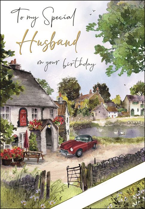 Jonny Javelin 'To My Special Husband With Love' Birthday Card
