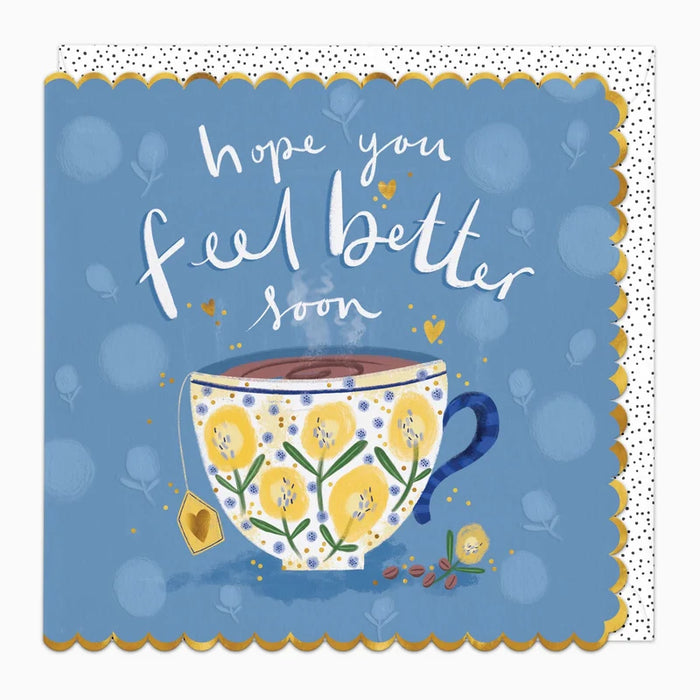 Whistlefish Cup Of Tea Feel Better Card