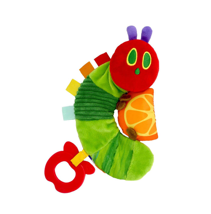 Rainbow Designs Very Hungry Caterpillar Crinkle Toy with Orange Slice