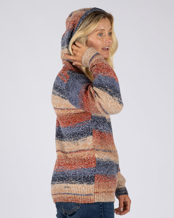 Saltrock Women's Space Dye Erin Fleece In Light Orange