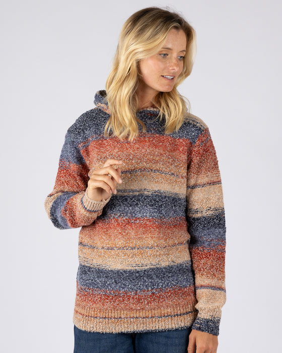 Saltrock Women's Space Dye Erin Fleece In Light Orange