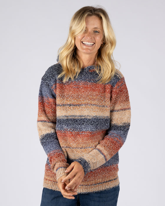 Saltrock Women's Space Dye Erin Fleece In Light Orange