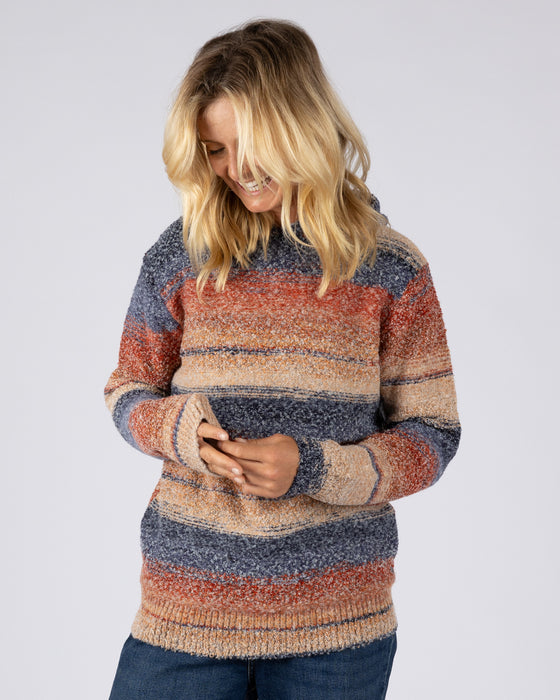 Saltrock Women's Space Dye Erin Fleece In Light Orange