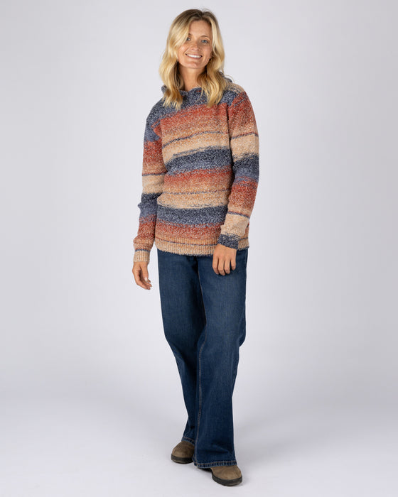 Saltrock Women's Space Dye Erin Fleece In Light Orange