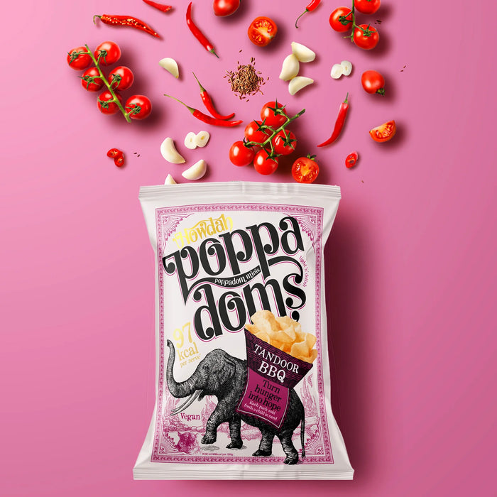 Howdah Tandoor BBQ Poppadoms