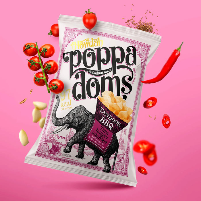 Howdah Tandoor BBQ Poppadoms