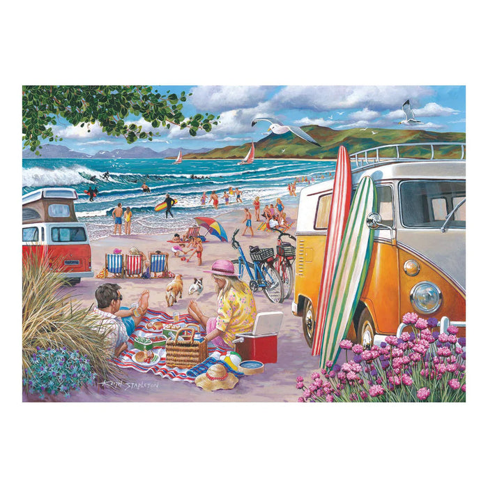 House of Puzzles Wish You Were Here 1000 Piece Jigsaw Puzzle