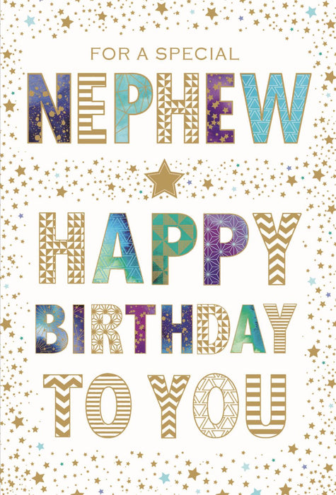 Nigel Quiney 'For A Special Nephew' Birthday Card