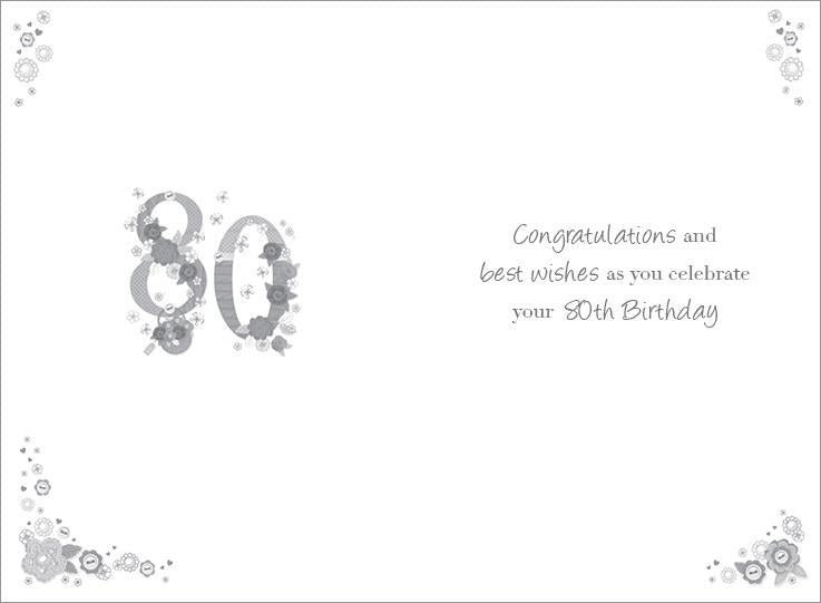 Nigel Quiney 'Happy 80th Birthday' Birthday Card