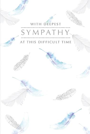 Nigel Quiney 'With Sympathy' Card