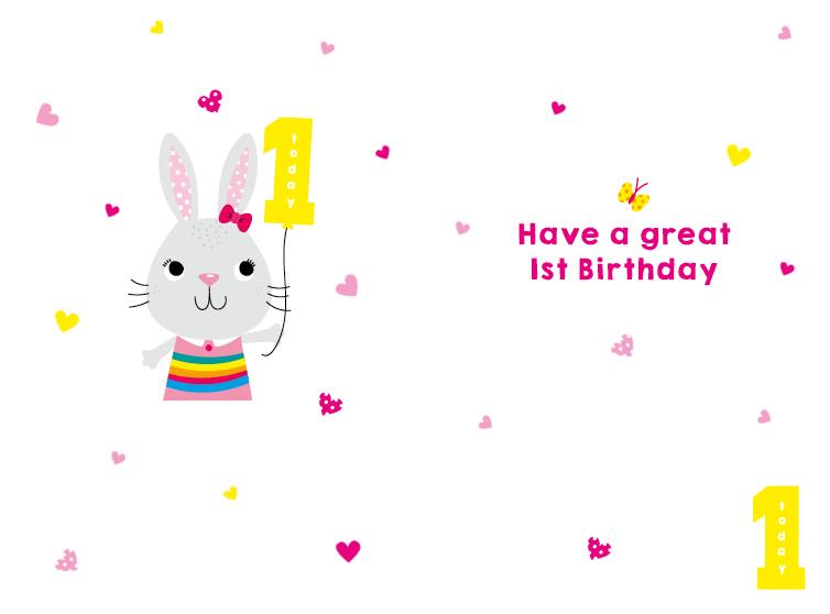 Nigel Quiney 'Happy Birthday 1' Birthday Card