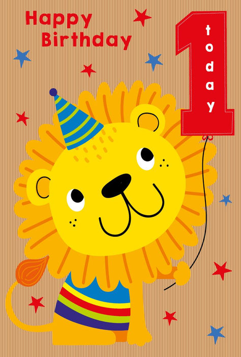 Nigel Quiney 'Happy Birthday 1 Today' Birthday Card