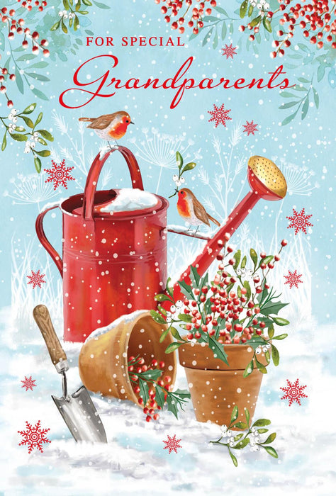 Nigel Quiney 'For Special Grandparents' Christmas Card