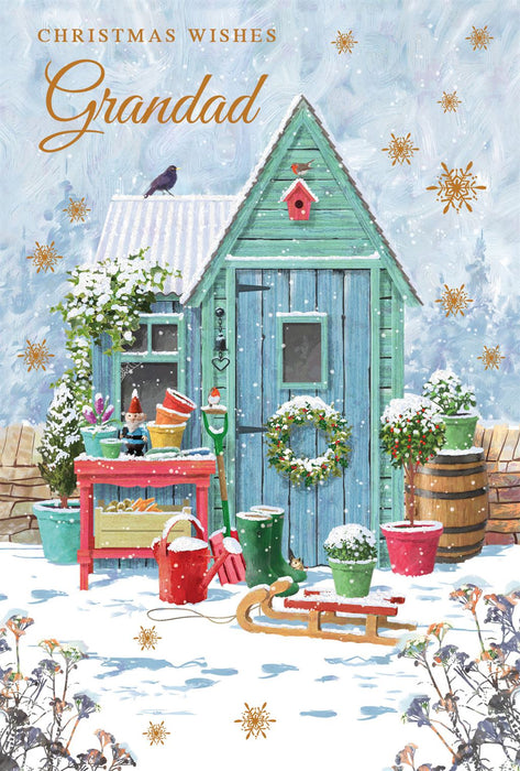 Nigel Quiney 'To A Wonderful Grandad' Christmas Card