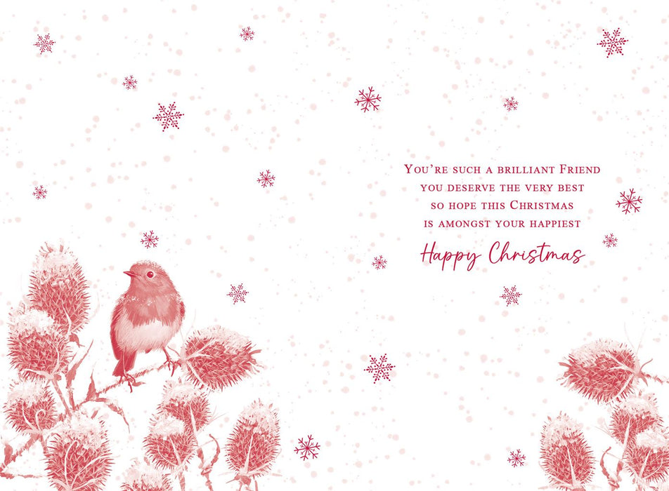 Nigel Quiney 'For A Very Special Friend With Love' Christmas Card