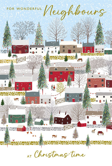 Nigel Quiney 'For Wonderful Neighbours' Christmas Card