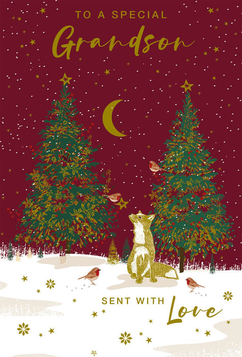 Nigel Quiney 'To A Special Grandson' Christmas Card