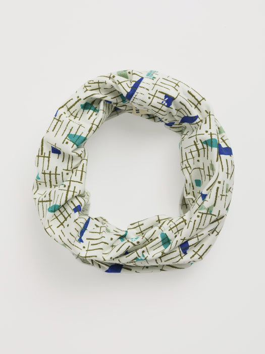 Seasalt Women's Organic Cotton Handyband In 50s Fish Chalk