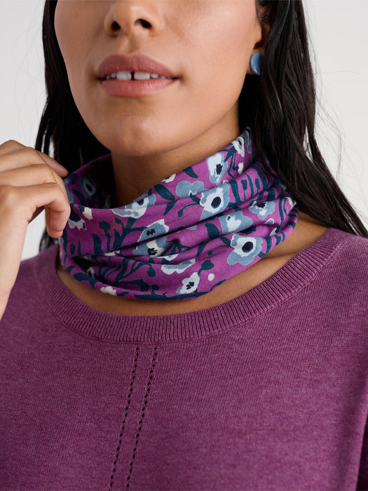 Seasalt Women's Organic Cotton Handyband In Blotted Anemone Spring Heather